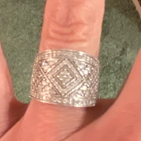 Beautiful cluster ring - Picture 3 of 6